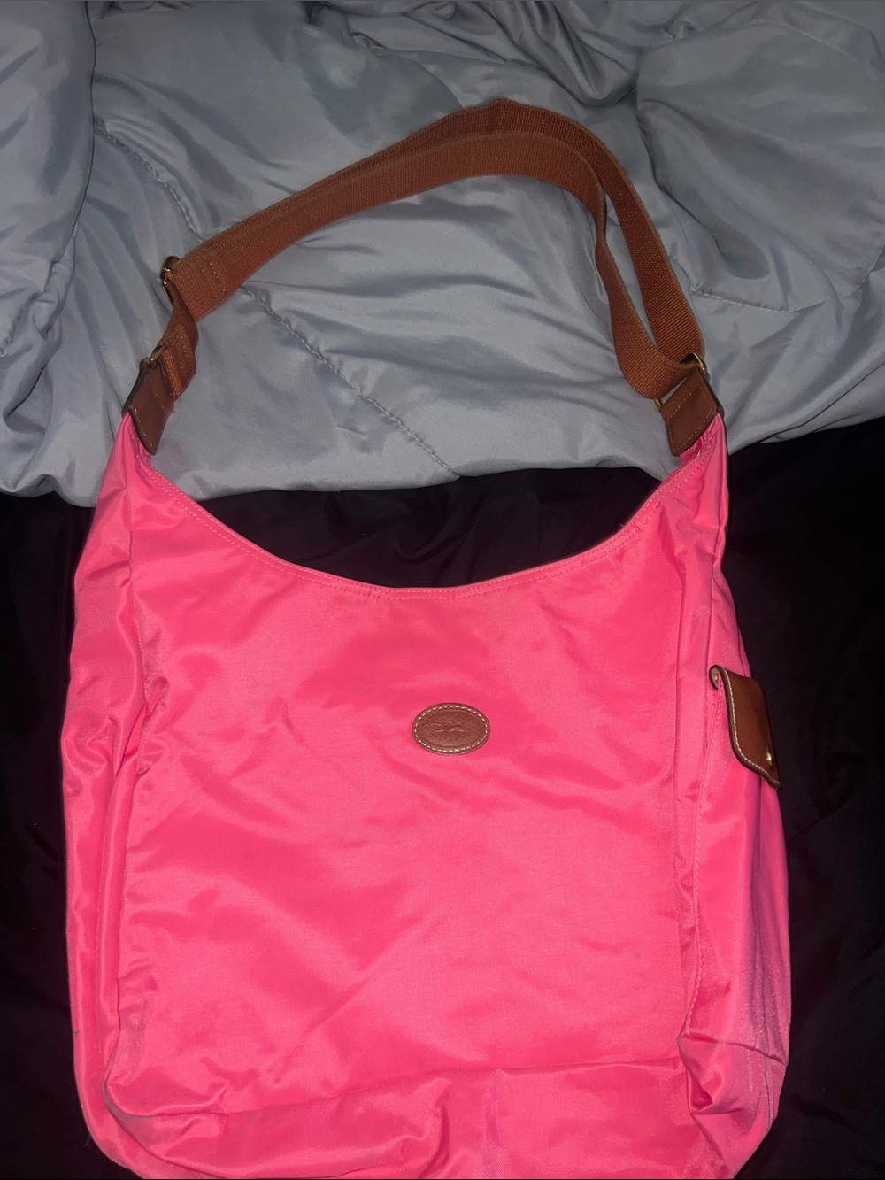Longchamp Large Pink Tote Bag